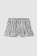 Snug - shorts righe indigo