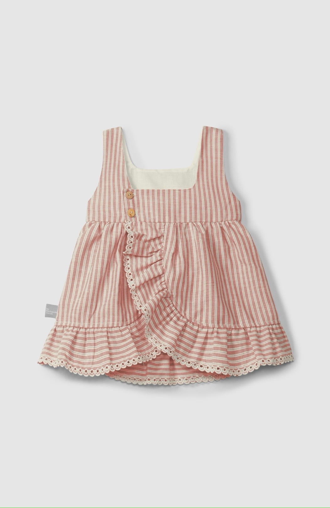 Snug - vestito righe terracotta