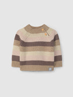 Snug - maglione misto lana righe rosa