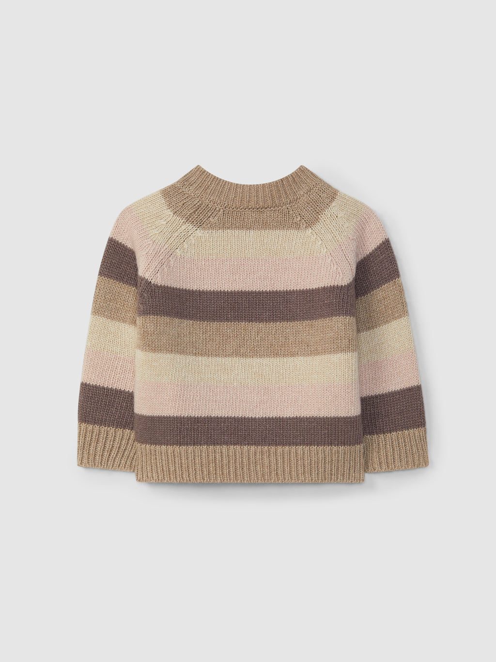 Snug - maglione misto lana righe rosa
