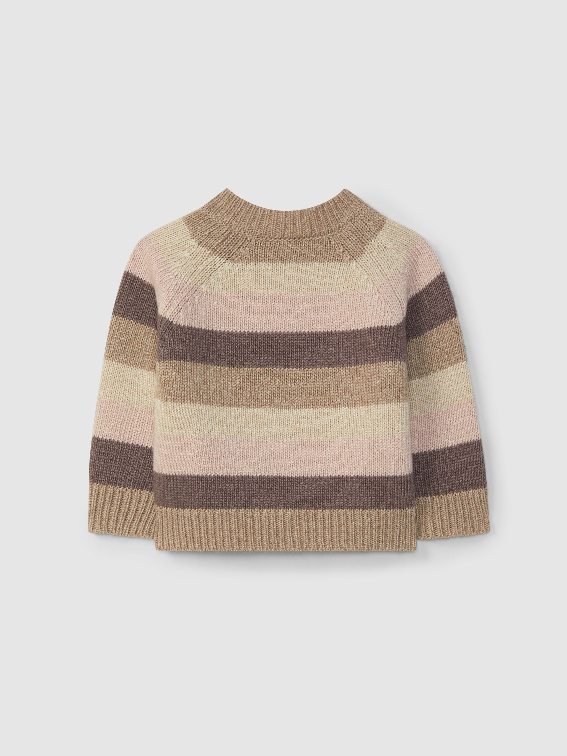 Snug - maglione misto lana righe rosa