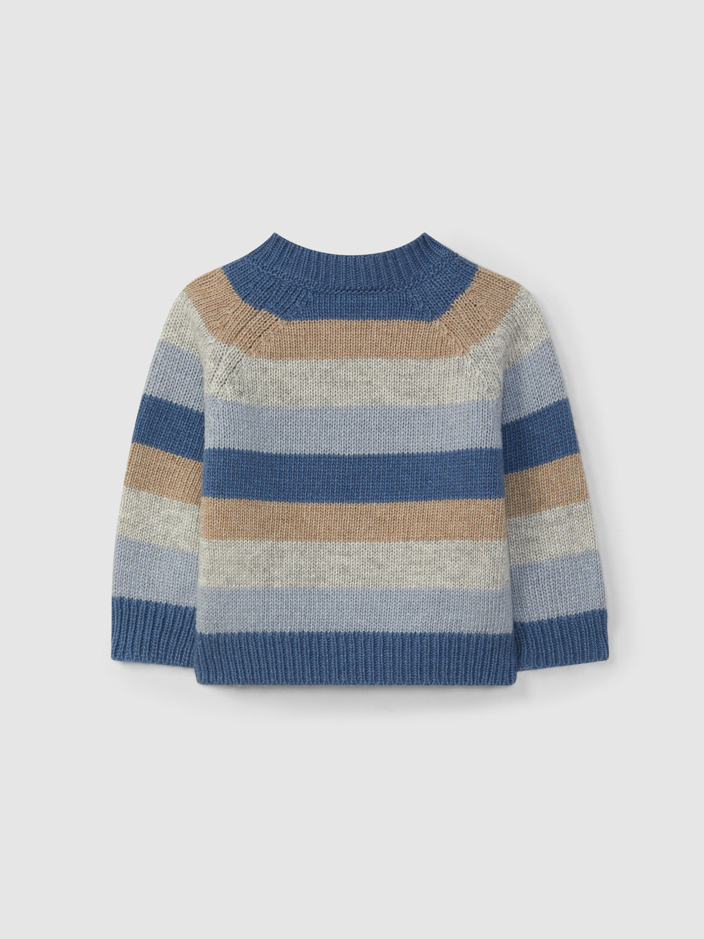 Snug - maglione misto lana righe blu