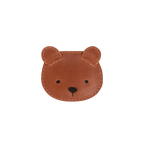 Donsje - Josy Classic Hairclip | Bear | Cognac Classic Leather