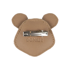Donsje - Josy Exclusive Hairclip | Mouse | Praline Leather