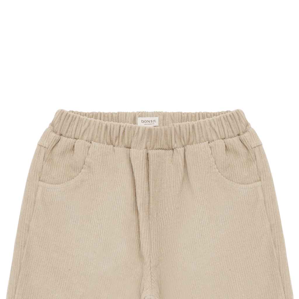 Donsje - pantalone velluto beige