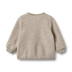 Wheat - cardigan lana grigio