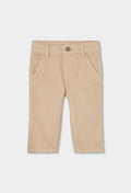 Boboli - pantalone beige velluto