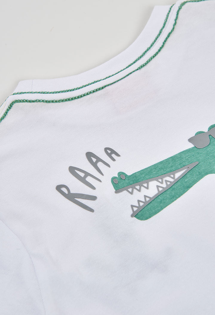 Boboli - t-shirt coccodrillo
