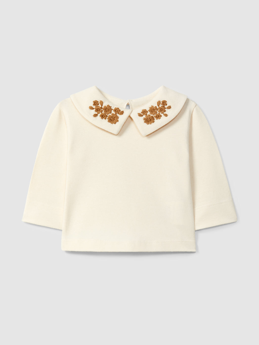 Snug - maglietta con ricamo colletto