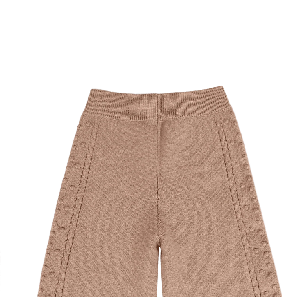 Donsje - pantalone maglia rose