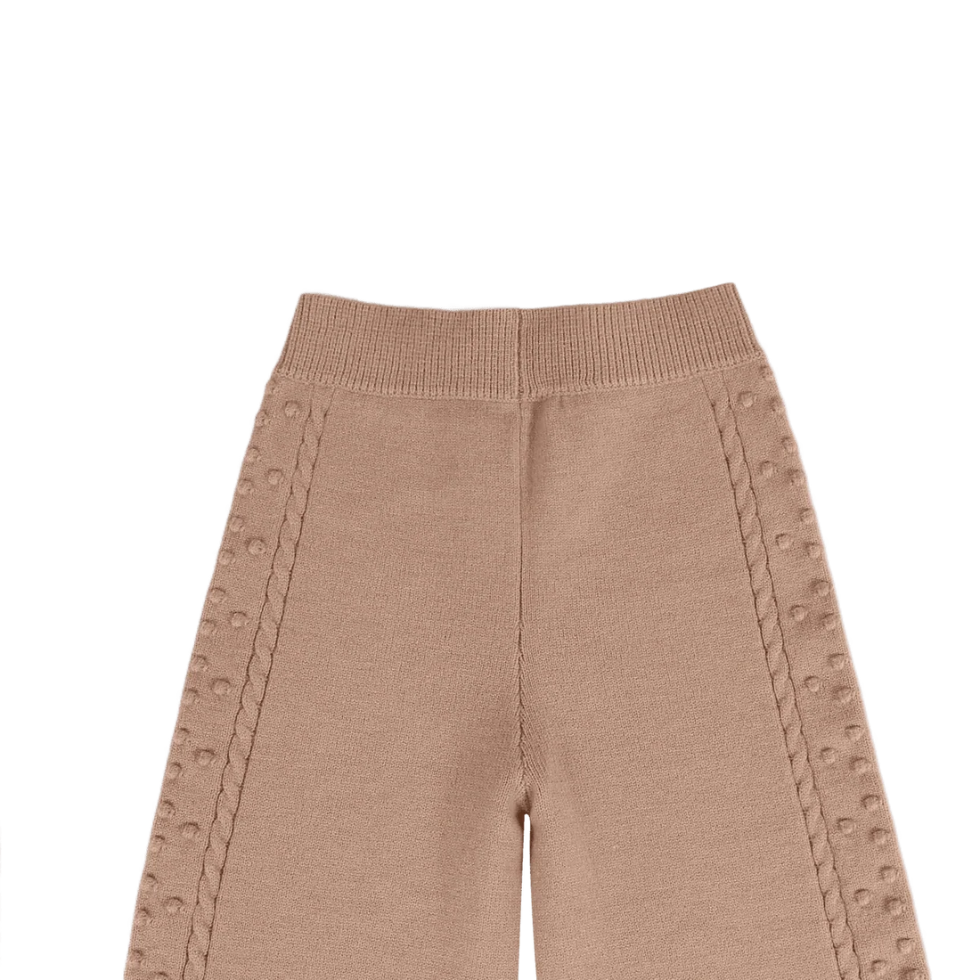 Donsje - pantalone maglia rose