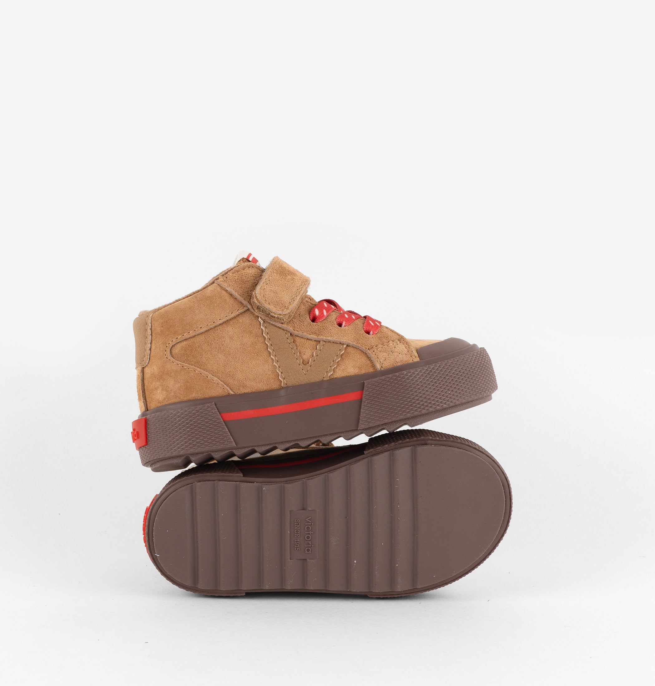 Victoria - sneakers alte camoscio