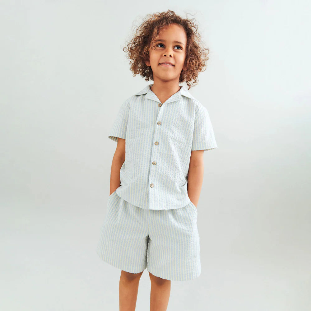Wheat - camicia righe sottili