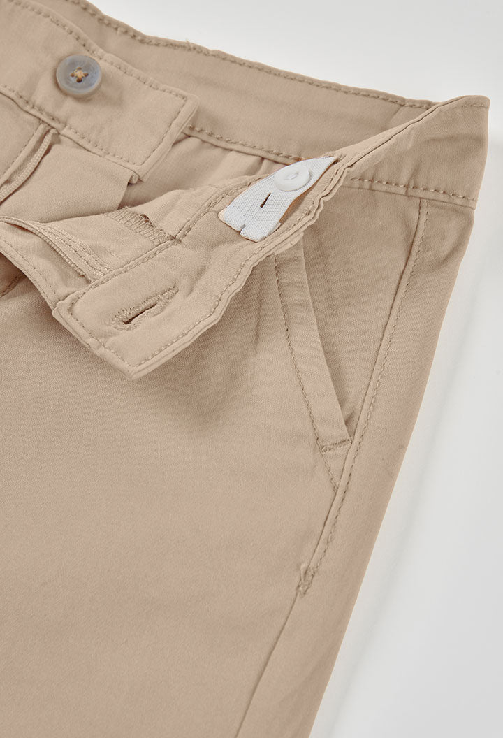 Boboli - pantalone cotone beige