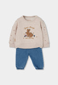 Boboli - set felpa e jeans