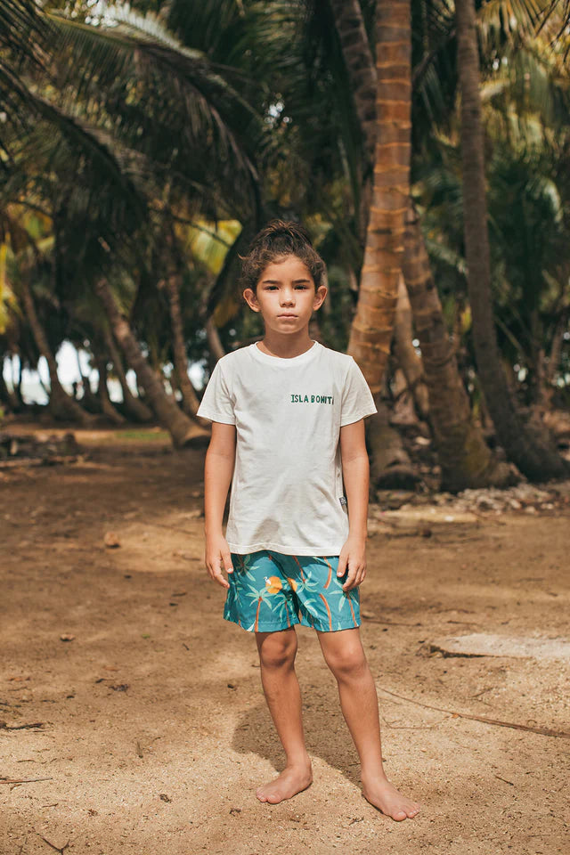Pepita&me - costume shorts palme