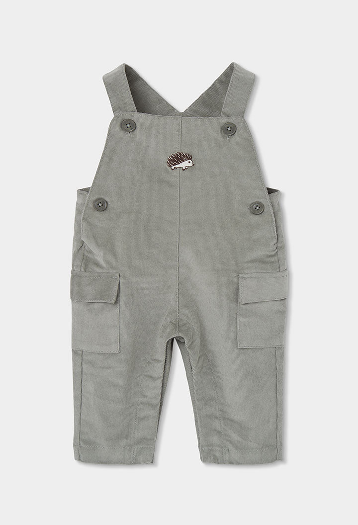 Boboli - set salopette e body riccio