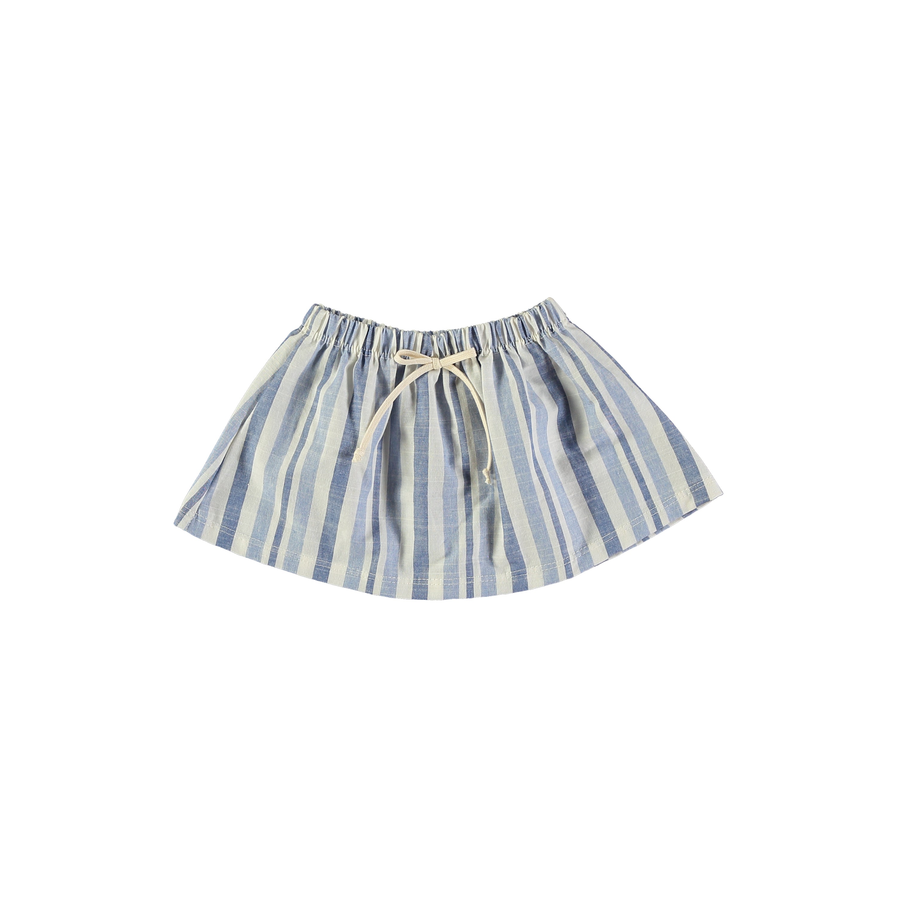 Petit Indi - gonna righe azzurre