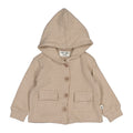 Petit Indi - cardigan cappuccio caldo cotone
