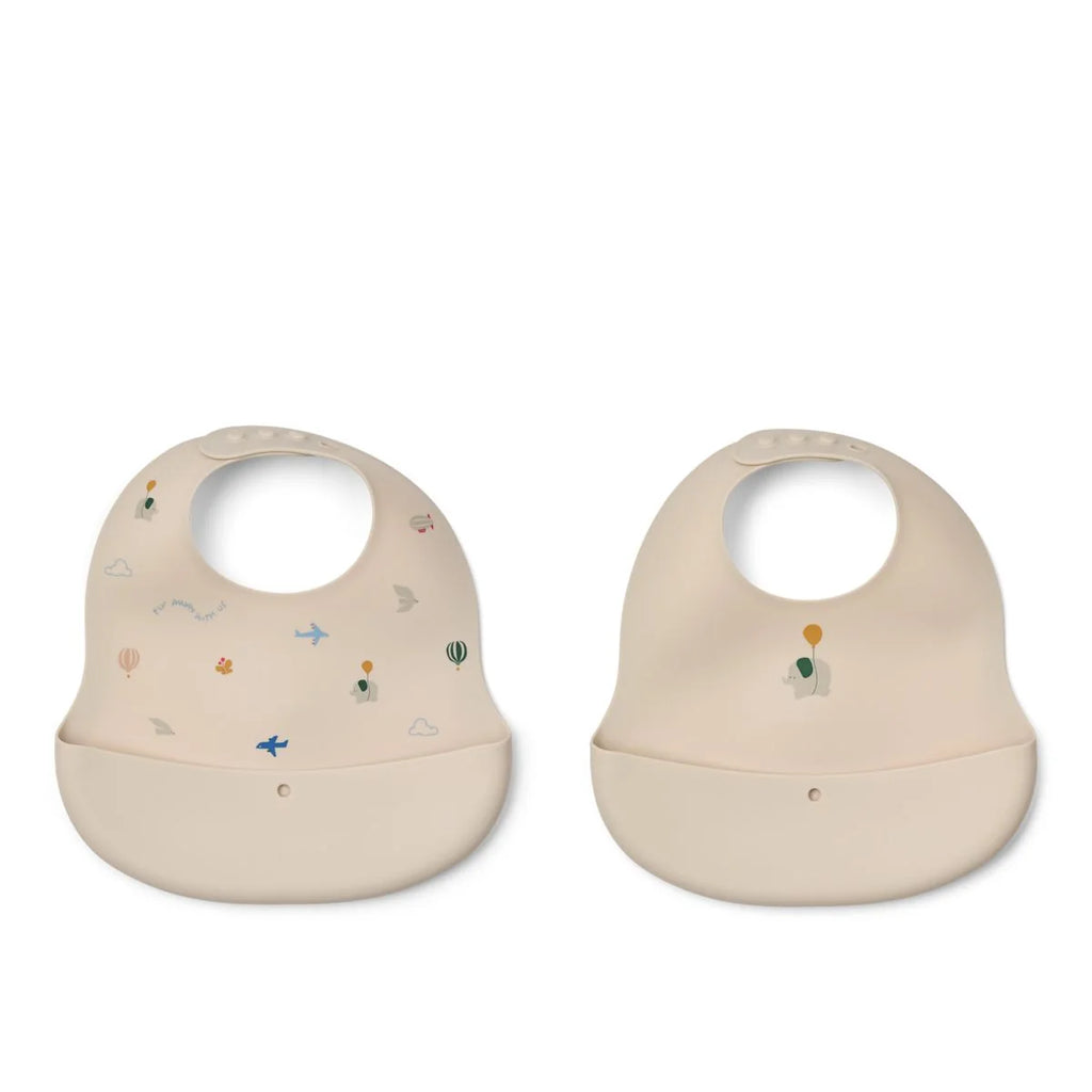 Liewood - printed bib 2pack