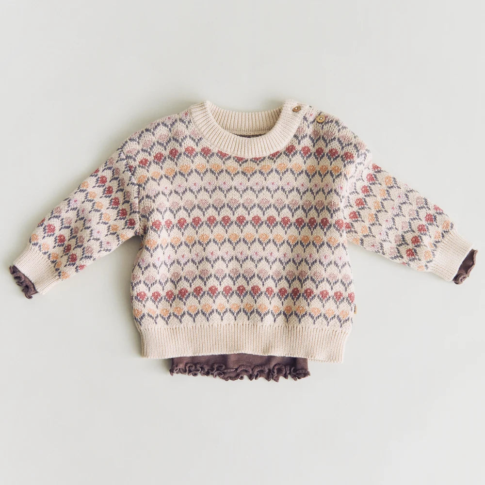 Wheat - maglione fiorellini