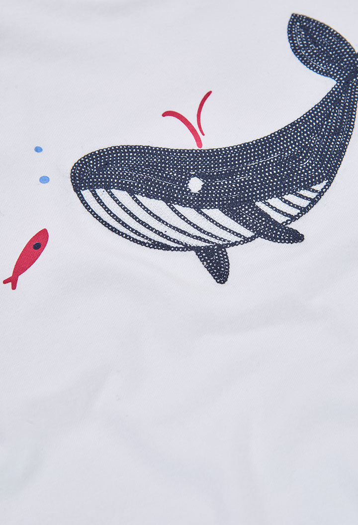 Boboli - t-shirt balena