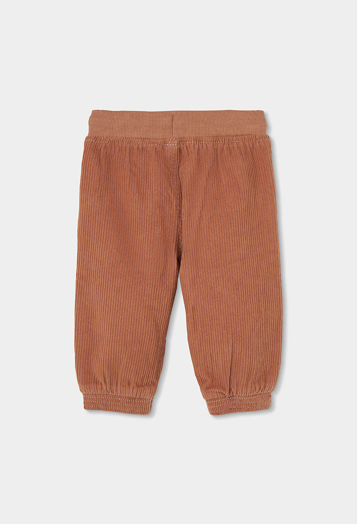 Boboli - pantalone baggy velluto
