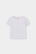 Boboli - t-shirt basica bianca