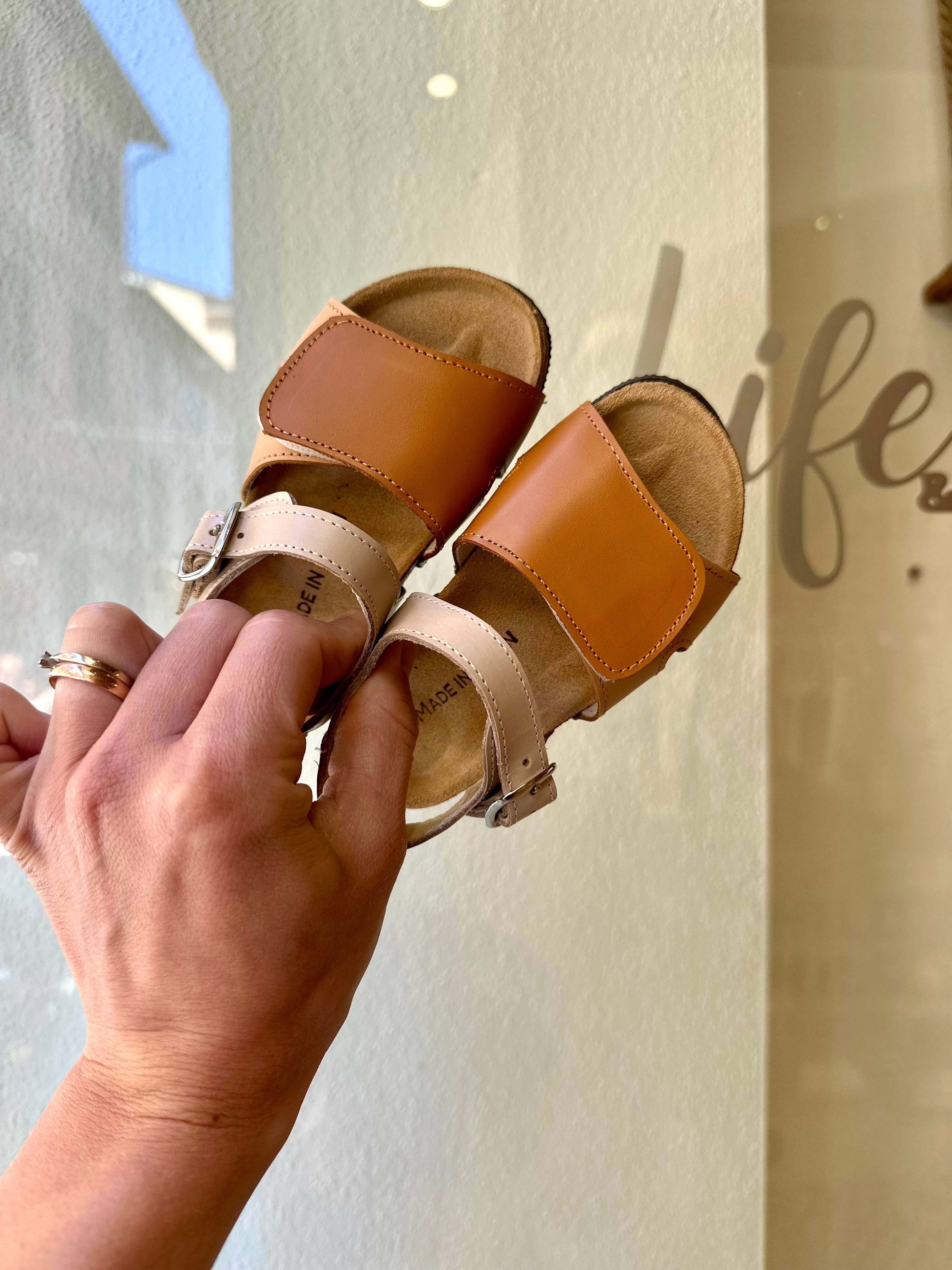 Rizitos - sandalino in vera pelle