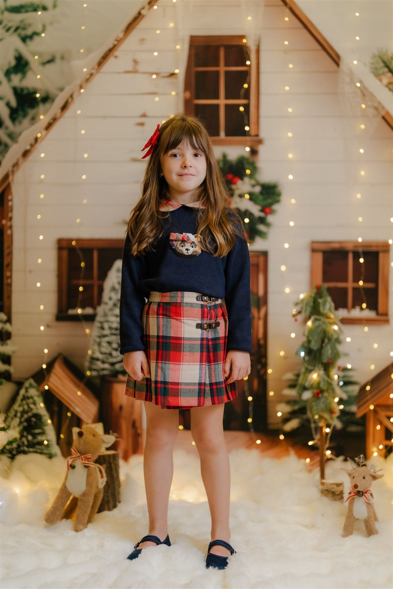 Deolinda - set bimba Maglioncino e gonna