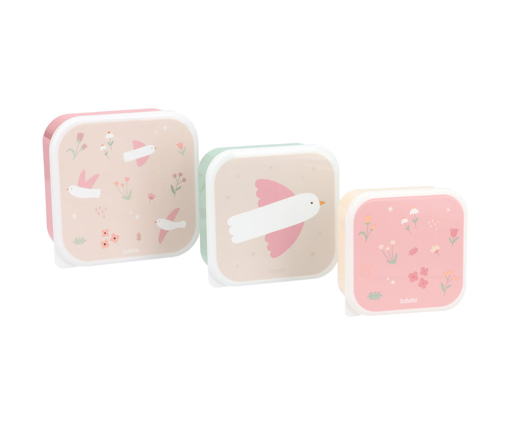 Tutete - lunch box set birds