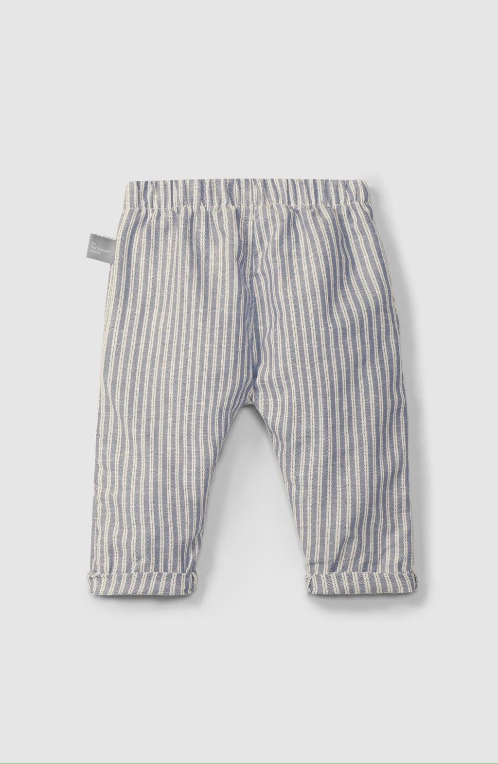 Snug - pantalone righe indigo