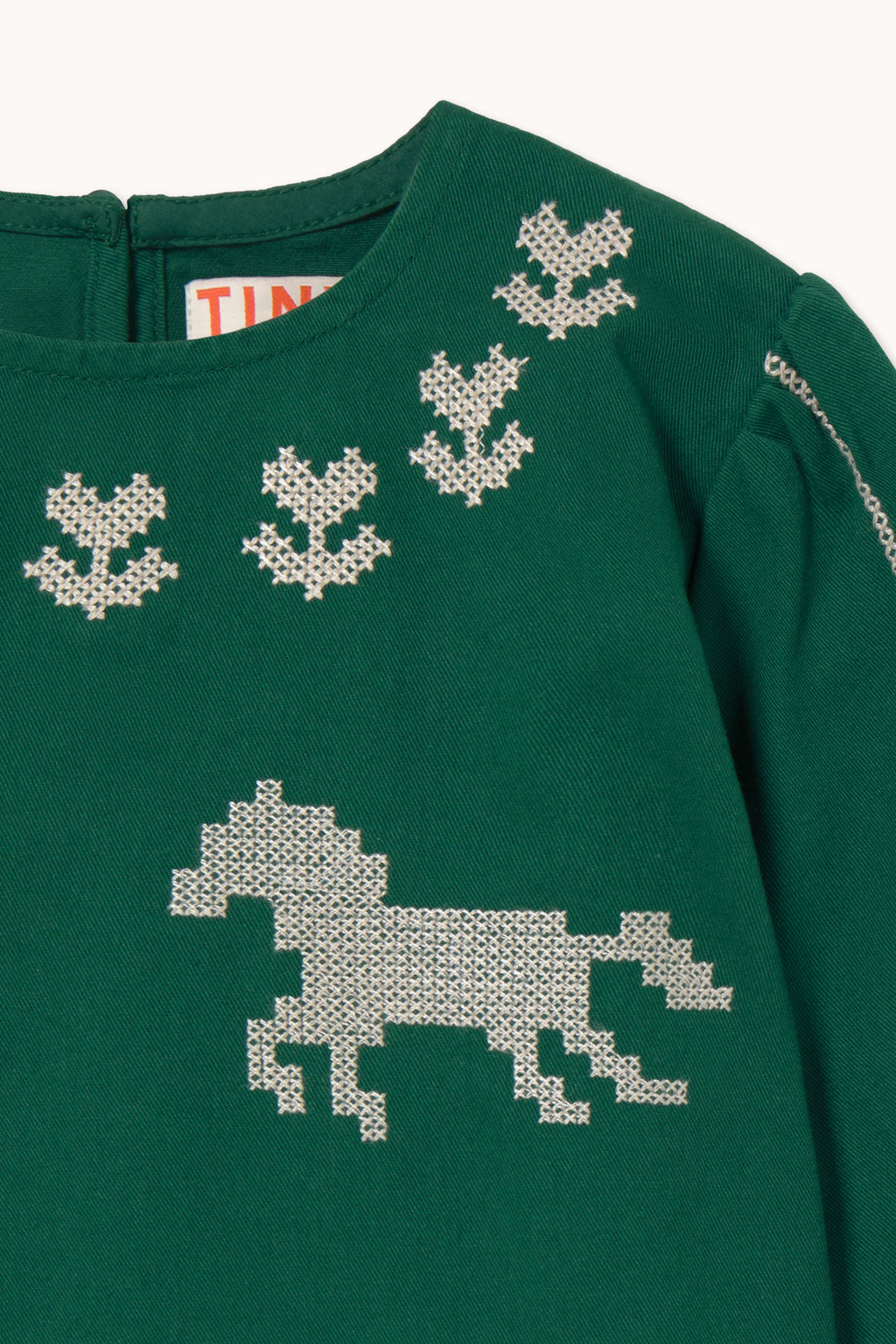 Tiny Cottons - blusa verde horses