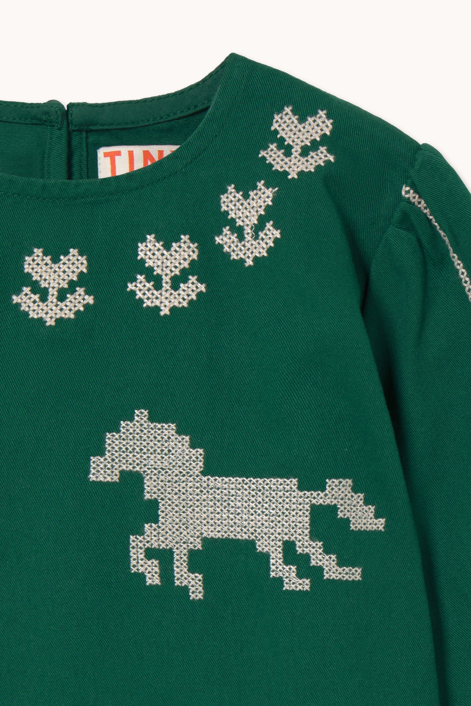 Tiny Cottons - blusa verde horses