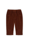 Drkid - pantalone velluto marrone baby