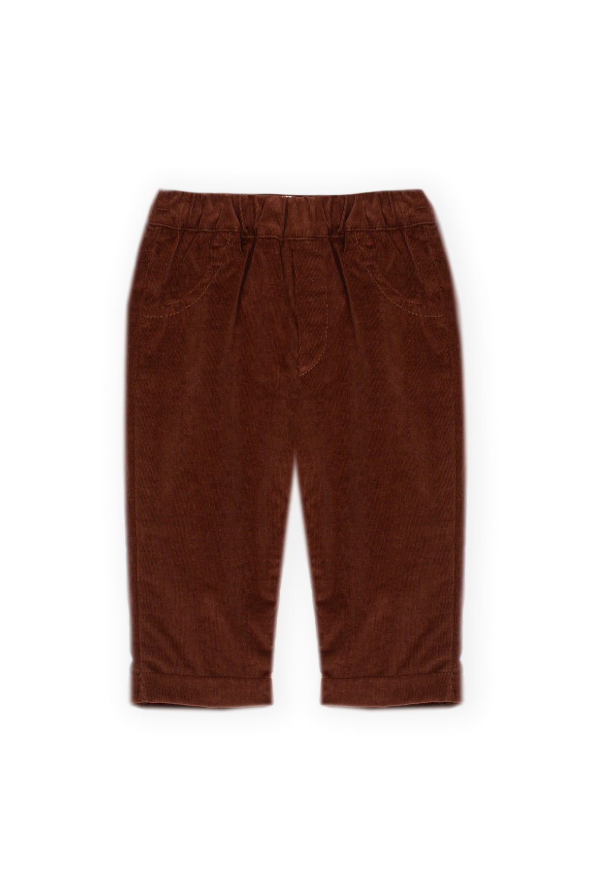Drkid - pantalone velluto marrone baby