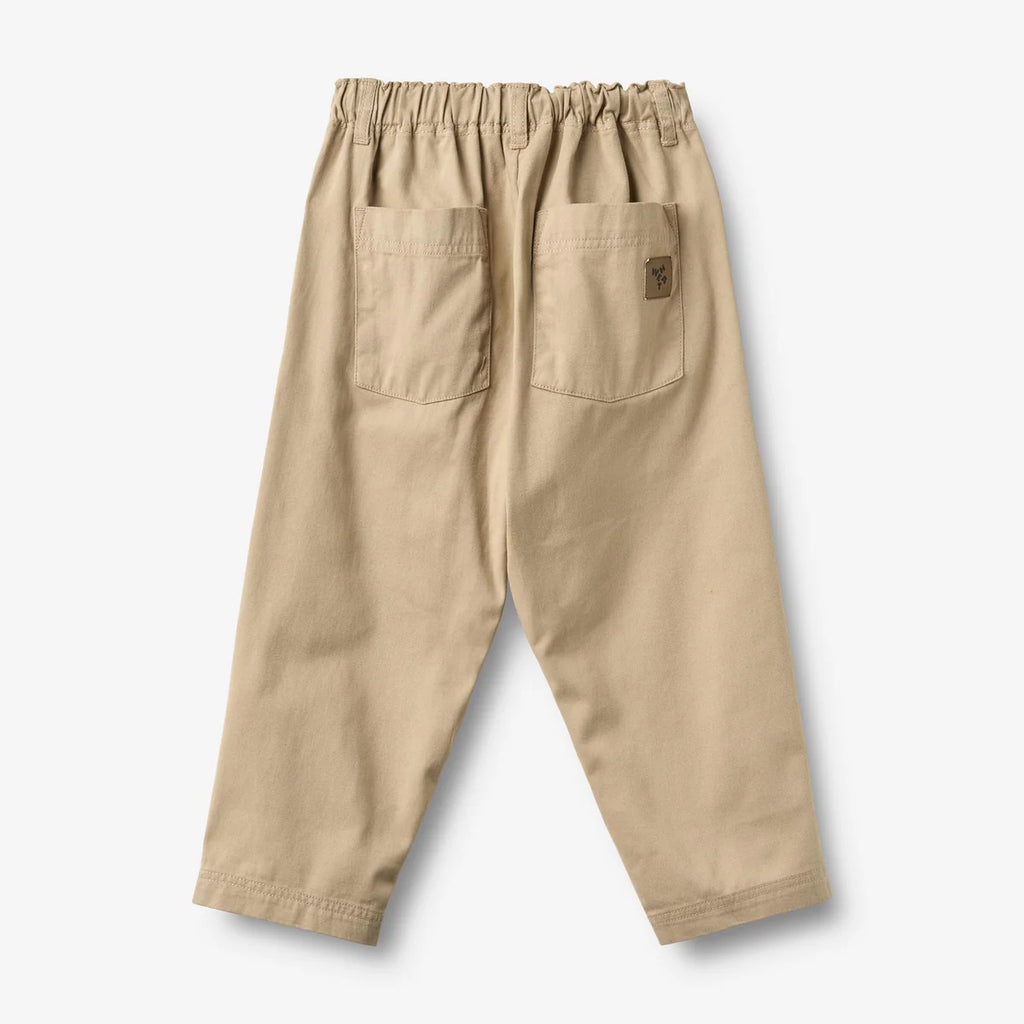 Wheat - pantalone baggy beige