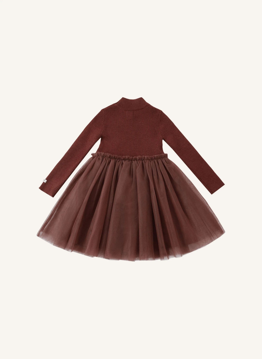 Donsje - vestito tulle mattone