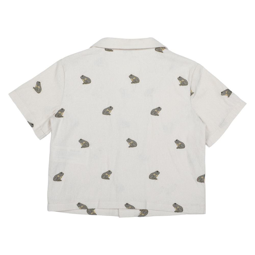 Donsje - camicia Lino frog