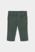 Boboli - pantalone verde salvia velluto