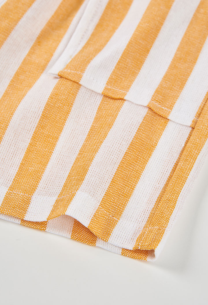 Boboli - shorts righe giallo