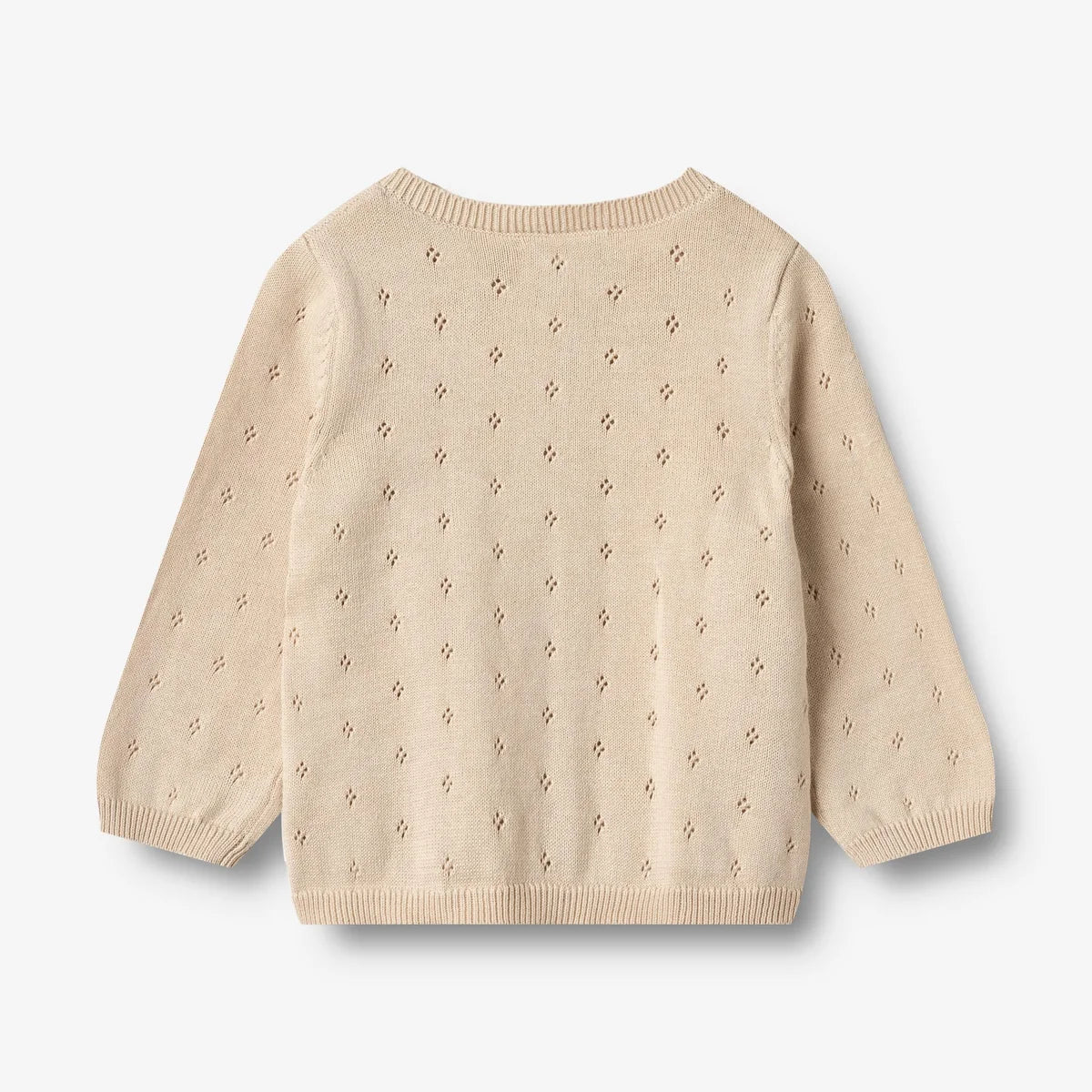 Wheat - cardigan traforato
