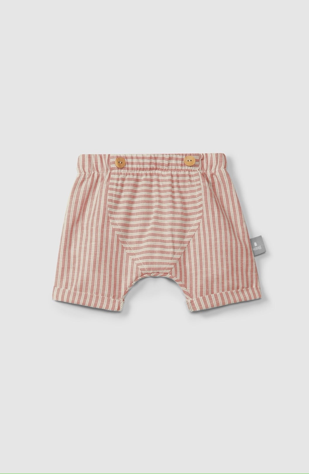 Snug - Bermuda righe terracotta