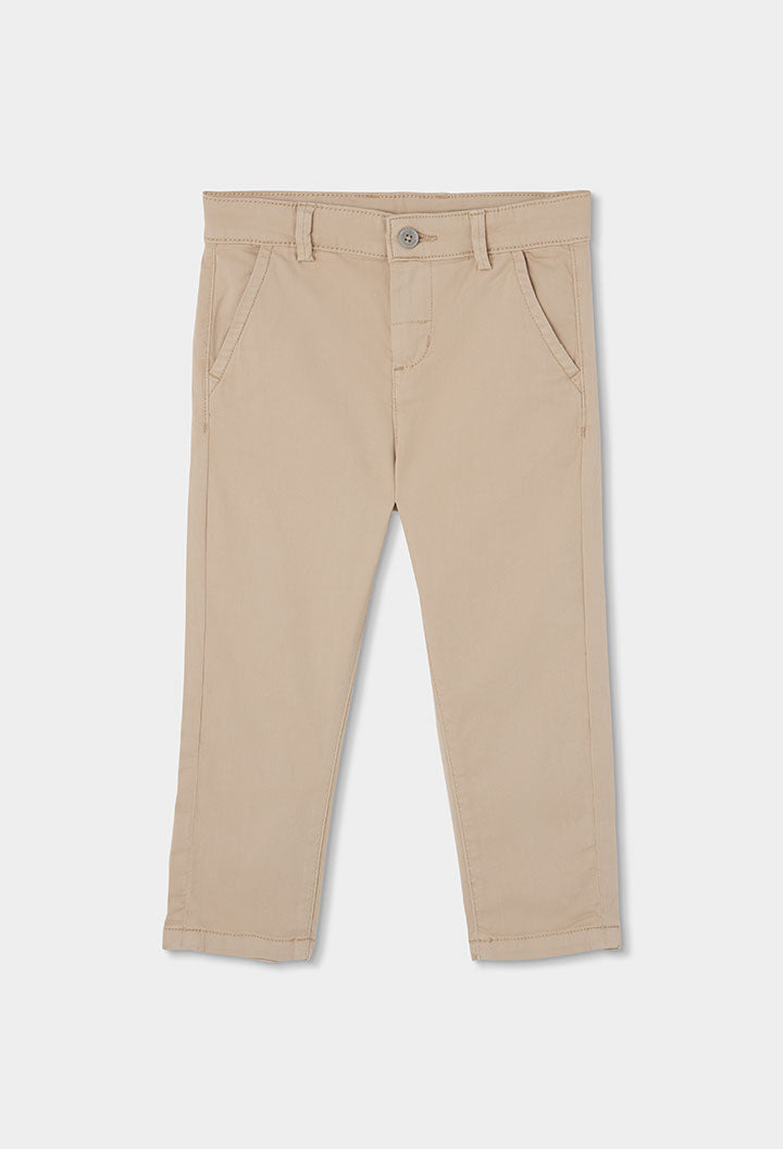 Boboli - pantalone cotone beige