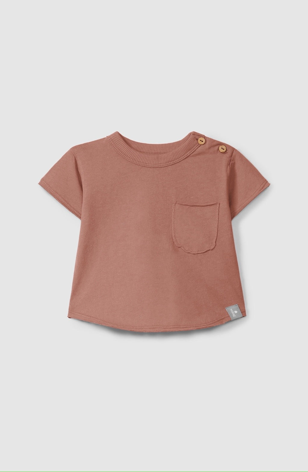 Snug - t-shirt tasca terracotta