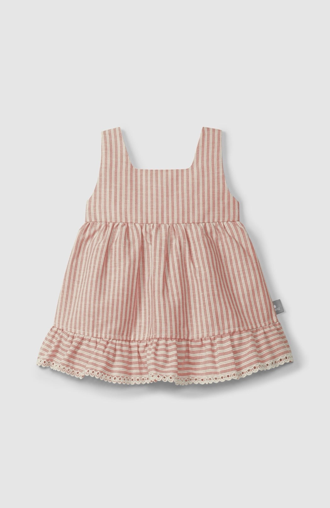 Snug - vestito righe terracotta