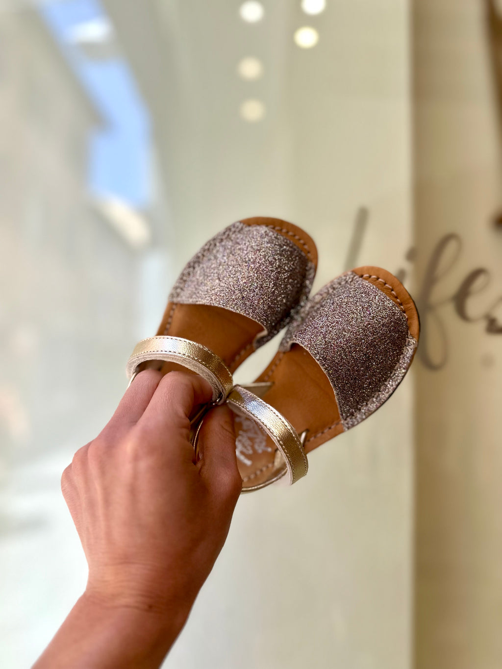 Rizitos - sandalino glitter