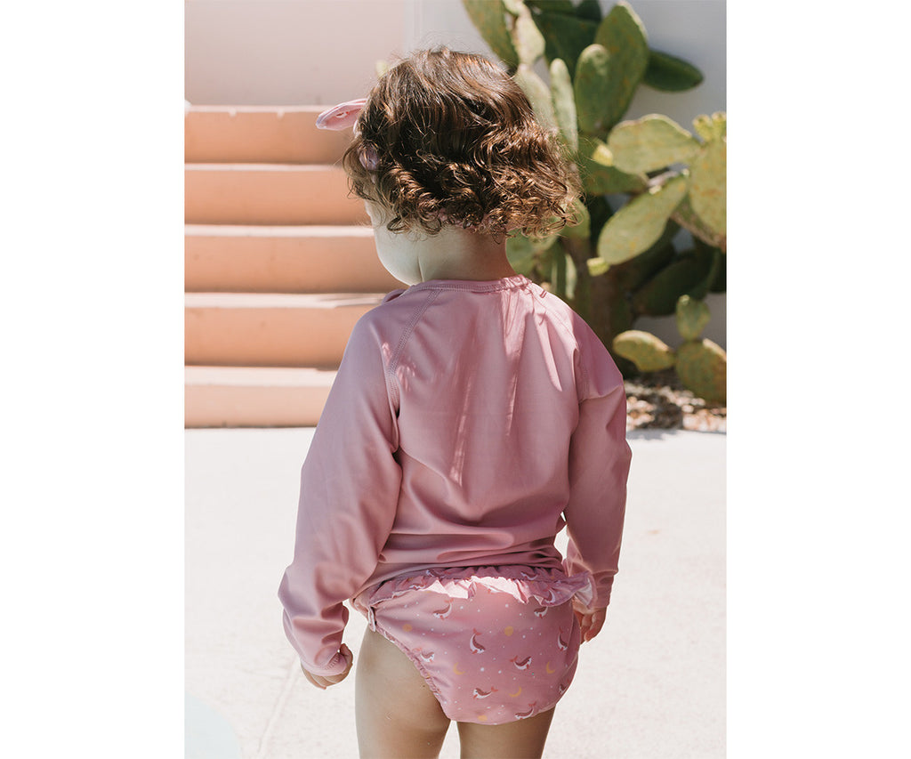 Monneka - costume contenitivo pink shale