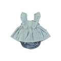 Petit Indi - set blusa e culotte faro