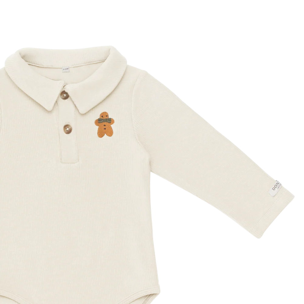 Donsje - body costina morbida pan di zenzero